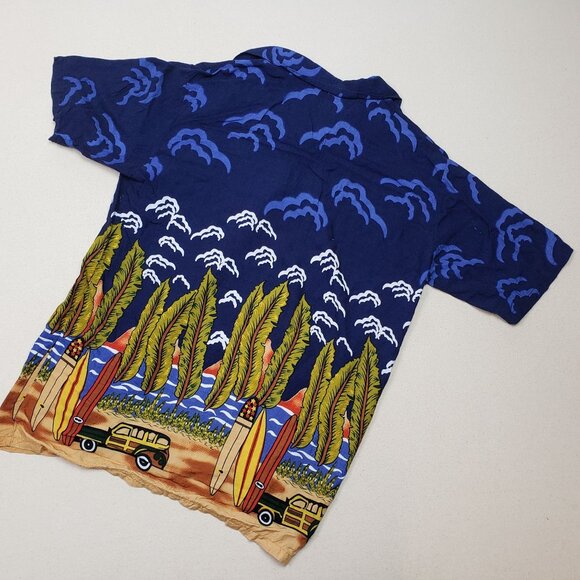 Banana Split Men's Short Sleeve Hawaiian Shirt Sz XL EXCELLENT CONDITION!!! - Picture 4 of 6